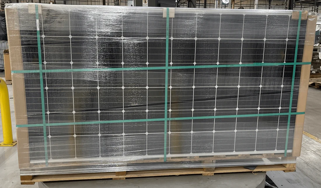 360w QCELL Refurbished Solar Panel Pallet of 31